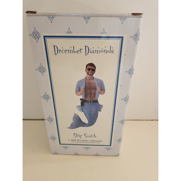 December Diamonds 2018 Strip Search Holiday Ornament NIB - Picture 1 of 4